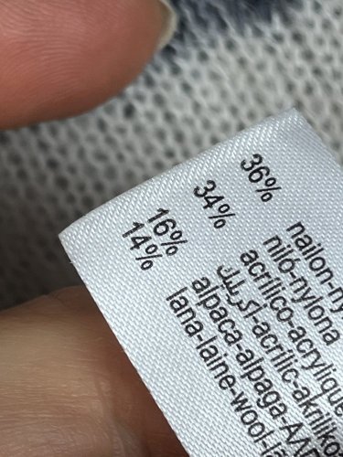 Pánský svetr ZARA 16 % alpaka 14 % vlna