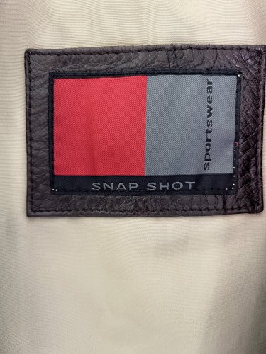 Luxusní ceokožené pánské sako Snap Shot 100 % kůže