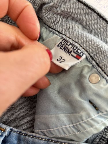 Riflové kraťasy Tommy Hilfiger 100 % bavlna