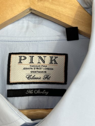 Pánská košile PINK 100 % bavlna