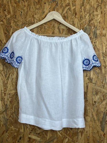Lněná tunika Made in Italy 100 % len