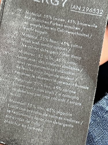 Námořní košile Livergy 55 % len 45 % bavlna