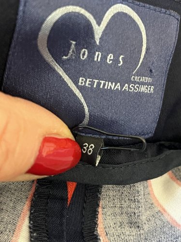 Oversize kalhoty Jones s podílem bavlny a viskozy