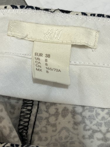 Široké kalhoty H&M 98 % bavlna