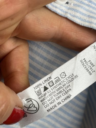 Pánská lněná košile Jasper Conran 100 % len