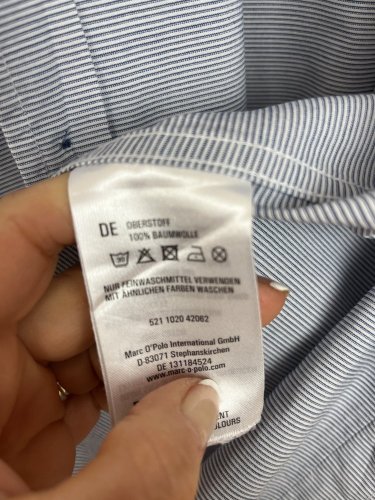 Pánská košile Marc O`Polo 100 % bavlna