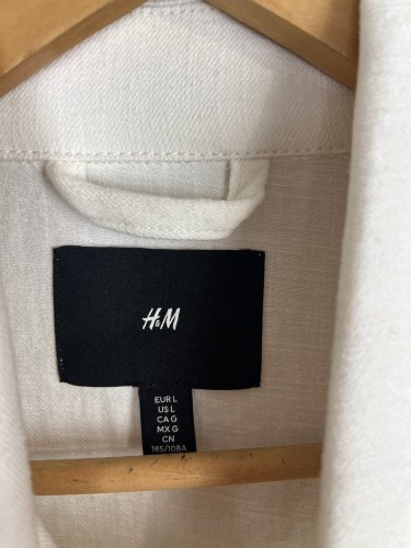 Pánská košile H&M 70 % bavlna 30 % len