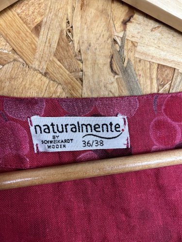Crop tunika Naturalmente 100 % len