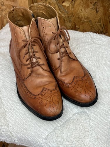 Celokožené boty Gino Rossi 100 % kůže