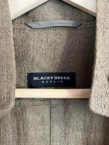 Kabát Blacky Dress 60 % bavlna 22 % ramie