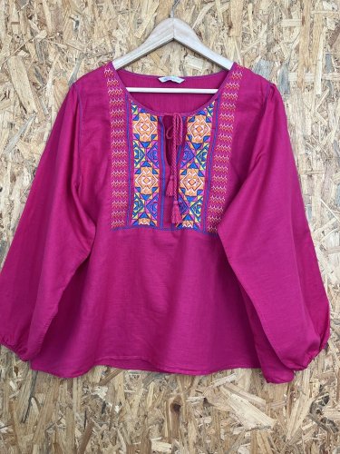 Oversize tunika Marks&Spencer 60 % len 40 % bavlna