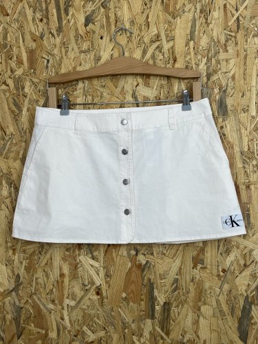 Bavlněná sukně Calvin Klein 98 % bavlna
