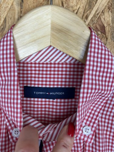 Pánská košile Tommy Hilfiger s podílem bavlny a polyamidu