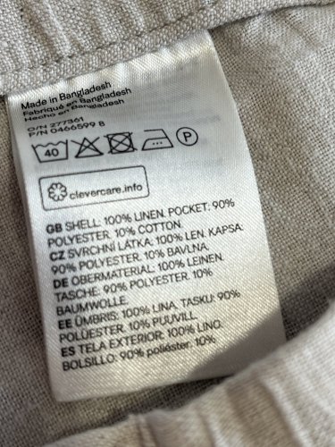Široké kalhoty H&M 100 % len
