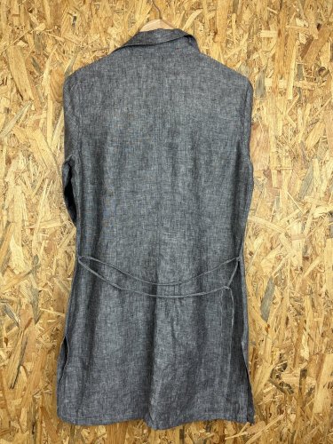 Lněné šaty Camaieu 100 % len