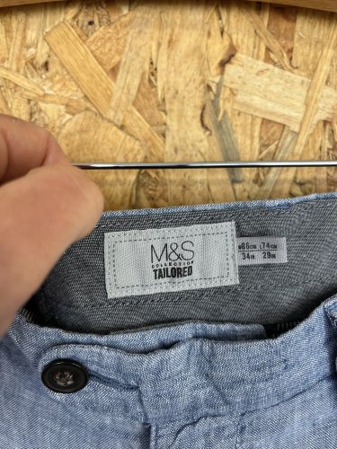 Pánské kalhoty Marks&Spencer 100 % len