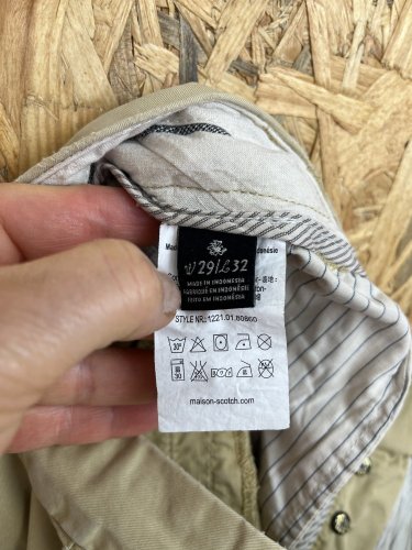 Pánské kalhoty Scotch&Soda 100 % bavlna