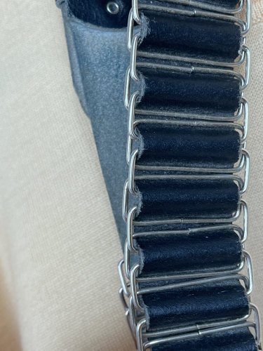 Kožený pásek Made in Italy 100 % kůže