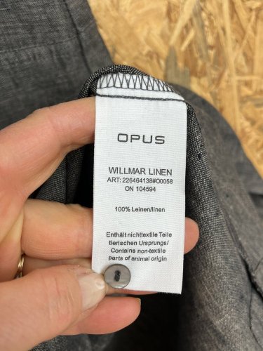 Lněné šaty Opus 100 % len