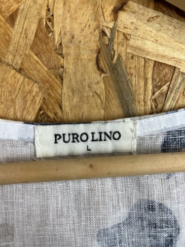 Lněné šaty Made in Italy 100 % len