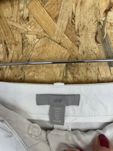 Široké kalhoty H&M 53 % len 47 % viskoza
