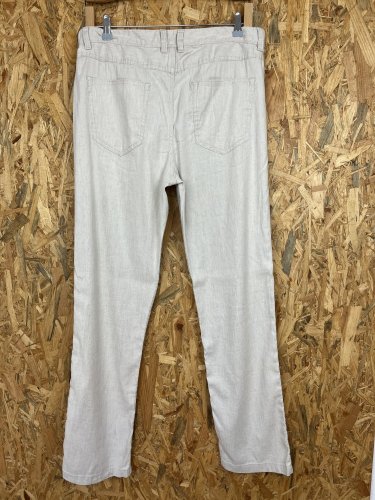 Pánské kalhoty C&A 62 % len 36 % bavlna