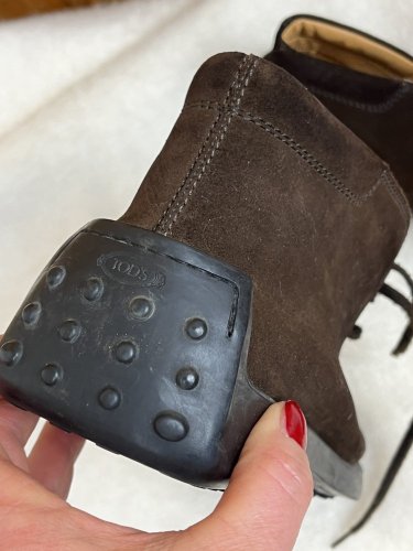 Kožené boty TOD´S 100 % kůže