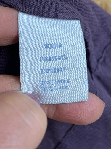 Přírodní šaty Boden 50 % len 50 % bavlna