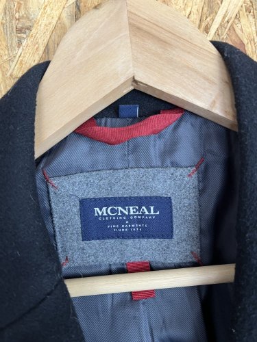 Pánský kabát McNeal 50 % vlna