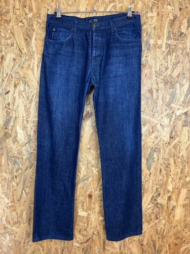 Pánské džíny Armani jeans s podílem lnu a bavlny