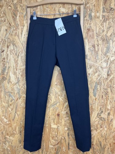 Kalhoty ZARA 51 % bavlna 46 % polyester