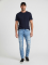 Trhané skinny džíny Denim s podílem bavlny