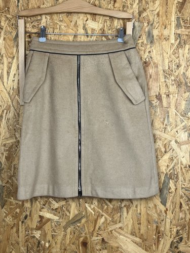 Sukně Hugo Boss s podílem vlny a kašmíru