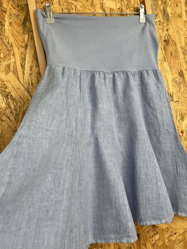 Lněná sukně Made in Italy 100 % len