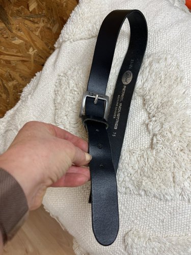 Kožený pásek Petrol Industries 100 % kůže