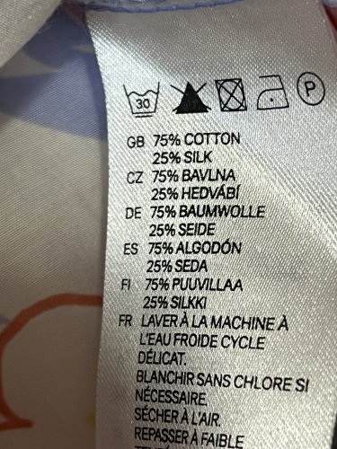 Přírodní tunika H&M 75 % bavlna 25 % hedvábí