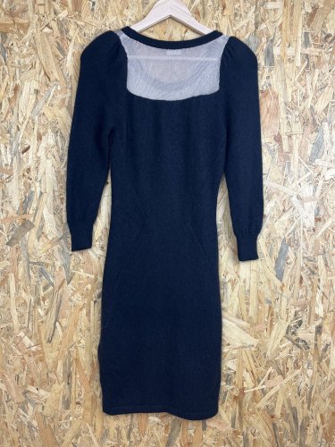Zateplené šaty H&M 40 % angora 6 % vlna