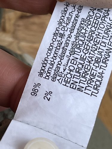 Vaflová košile ZARA 98 % bavlna