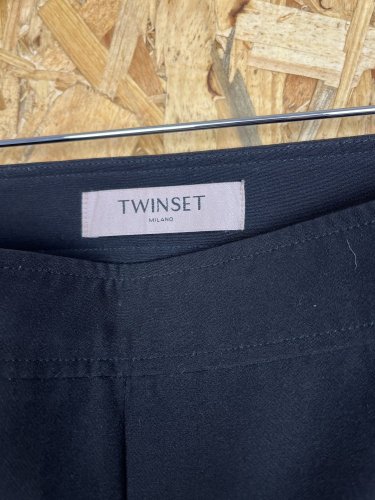 Kalhoty Twin Set s podílem viszkozy a polyesteru