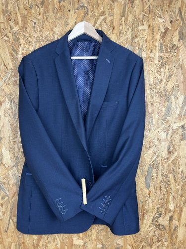 Pánské sako Made in Italy s podílem vlny