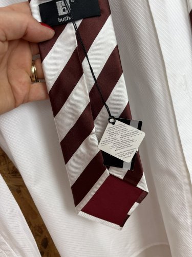 Hedvábná kravata Buthe 100 % hedvábí