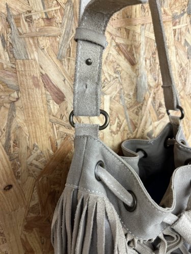 Kožený vak Barts 50 % bavlna 50 % kůže