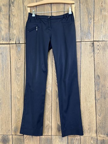 Luxusní kalhoty Trussardi Jeans s podílem polyamidu a elastanu