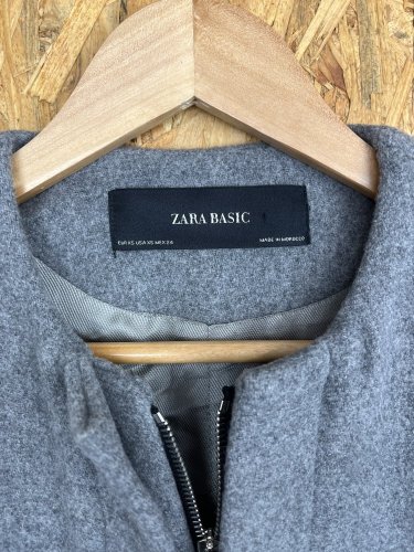 Vlněná vesta ZARA 12 % vlna 28 % bavlna