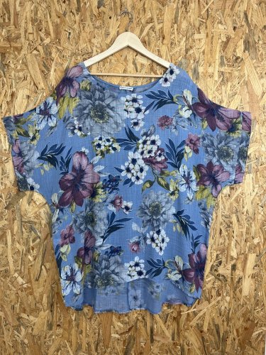 Oversize tunika New Collection 55 % bavlna 45 % viskoza