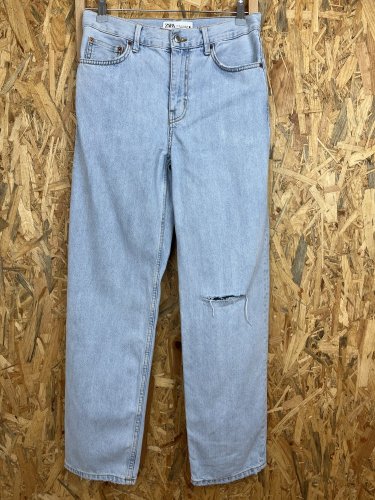 Široké džíny ZARA 100 % bavlna
