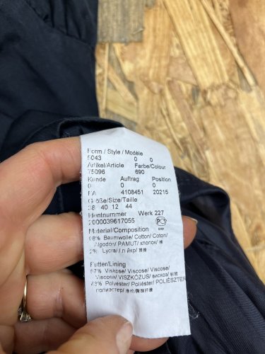 Pouzdrové šaty Daniel Hechter 98 % bavlna