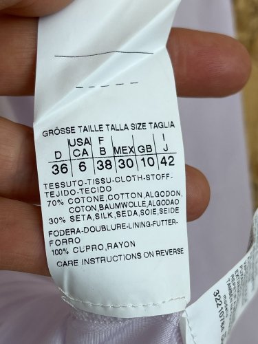 Noční košilka Benetton 70 % bavlna 30 % hedvábí