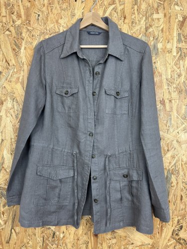 Lněný kabát Adagio 100 % len