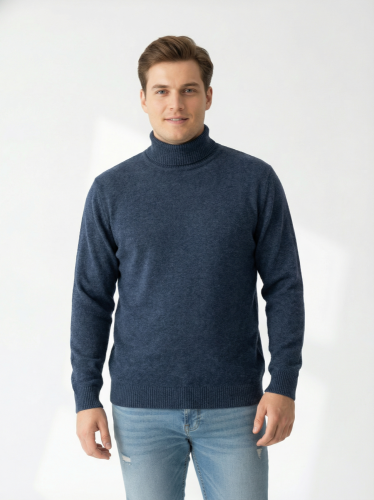 Vlněný rolák Made in Italy 100 % vlna